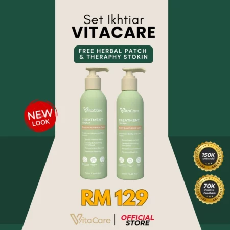 Set Ikhtiar (2 Botol Vitacare) + Free Gift